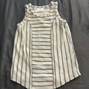 Hanna Anderson Taupe Striped Children’s Shirt